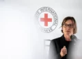 Mirjana Spoljaric Egger, presidenta del Comité Internacional de la Cruz Roja, durante una presentación en Avully, cerca de Ginebra, el 7 de junio de 2023.