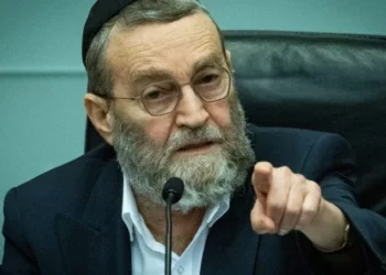 El diputado Moshé Gafni