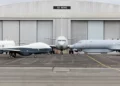 MQ-4C Triton de la RAAF en la Base Tindal