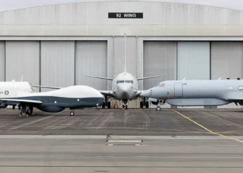 MQ-4C Triton de la RAAF en la Base Tindal