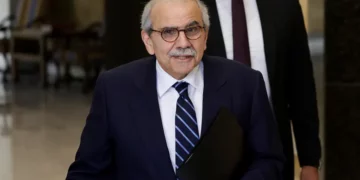 Lebanese Prime Minister Nawaf Salam