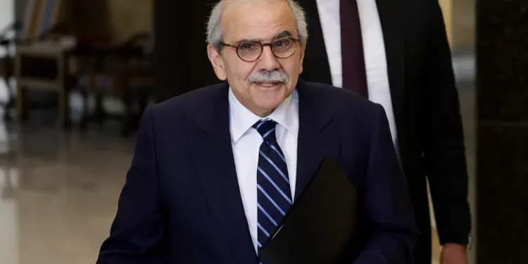 Lebanese Prime Minister Nawaf Salam