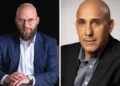 Left: Attorney David Peter (Courtesy); Right: Amir Avivi (Rami Zrenger)