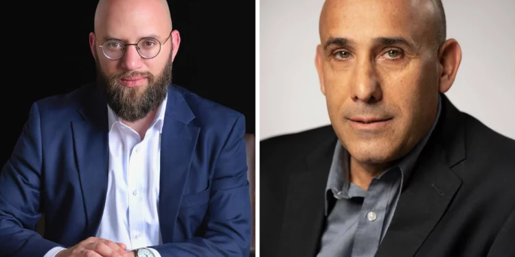 Left: Attorney David Peter (Courtesy); Right: Amir Avivi (Rami Zrenger)