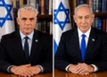 Benjamín Netanyahu y Yair Lapid