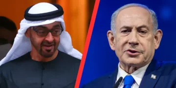 Netanyahu and Mohammed bin Zayed