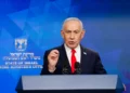 Benjamín Netanyahu durante su encuentro con Yaniv Hayon