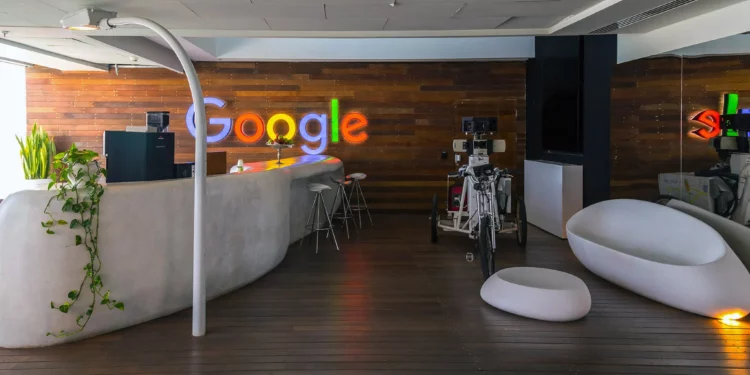 Oficinas de Google en Tel Aviv, 9 de junio de 2018