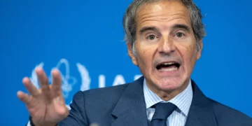 Rafael Grossi, director general del OIEA, en Viena