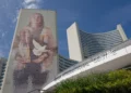 Centro Internacional de Viena, sede de la OIEA, durante una reunión de su Junta de Gobernadores el 8 de septiembre de 2025.