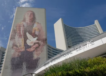 Centro Internacional de Viena, sede de la OIEA, durante una reunión de su Junta de Gobernadores el 8 de septiembre de 2025.