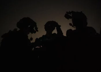 Fuerzas israelíes durante una operación en Judea y Samaria