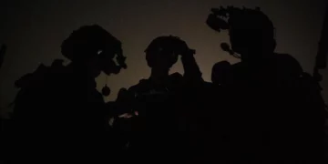 Fuerzas israelíes durante una operación en Judea y Samaria