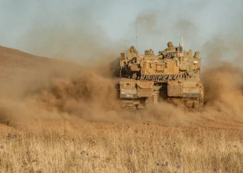 Fuerzas israelíes durante una operación militar en el sur del Líbano