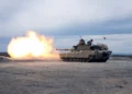 Tanque M1A2 SEP Abrams del Ejército de Estados Unidos durante un ejercicio en Idaho