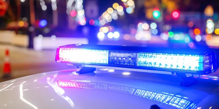 Vehículo relacionado con la persecución policial en Umm al-Fahm