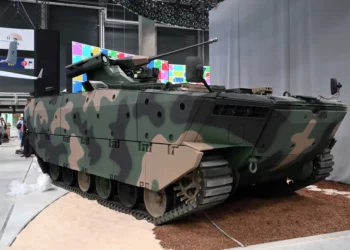 PGZ presenta su nuevo vehículo de combate de orugas en MSPO 2026, junto con sistemas blindados y de apoyo para el campo de batalla.