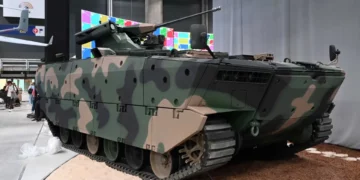 PGZ presenta su nuevo vehículo de combate de orugas en MSPO 2026, junto con sistemas blindados y de apoyo para el campo de batalla.