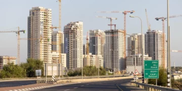 Viviendas en Israel durante la evolución de los precios inmobiliarios de 2025
