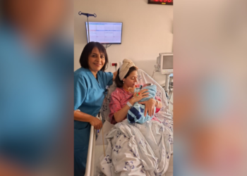 El primer nacimiento del año nuevo 5787 en el Centro Médico Norte (Poriya).