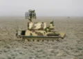 An Iranian radar unit is seen near the Natanz nuclear enrichment facility, on April 9, 2007, 180 miles south of Tehran, Iran; Illustrative.