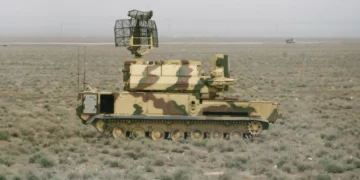 An Iranian radar unit is seen near the Natanz nuclear enrichment facility, on April 9, 2007, 180 miles south of Tehran, Iran; Illustrative.