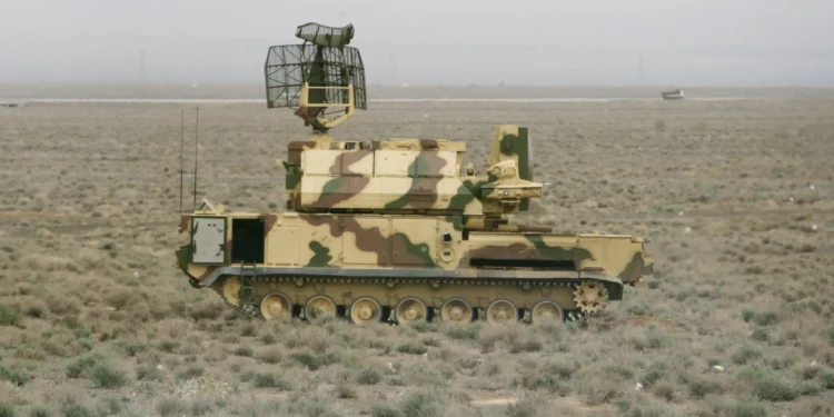 An Iranian radar unit is seen near the Natanz nuclear enrichment facility, on April 9, 2007, 180 miles south of Tehran, Iran; Illustrative.