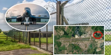 Imagen de RAF Fairford asociada a la alerta de seguridad en Whelford