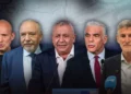 Dirigentes de la oposición israelí
