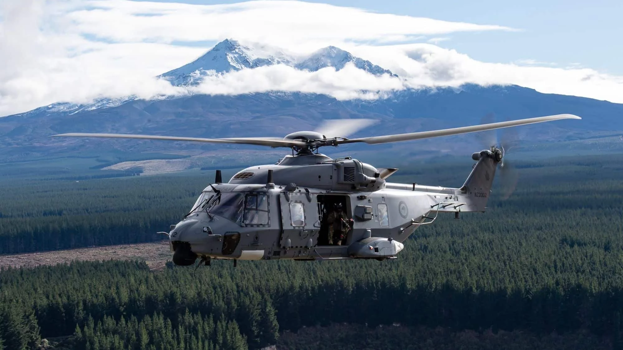 Un NH90 de Nueva Zelanda supera por primera vez las 3.000 horas de vuelo