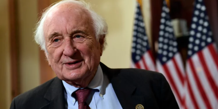 El exrepresentante Sander Levin en el Capitolio de Washington, el 29 de noviembre de 2018.