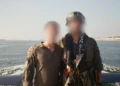 Staff Sgt. A. (right) at sea