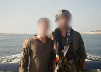 Staff Sgt. A. (right) at sea