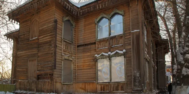 Sinagoga histórica de Mariinsk, en Siberia