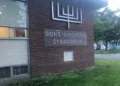 Sinagoga Sons of Jacob en Belleville, Ontario, en una fotografía sin fecha.