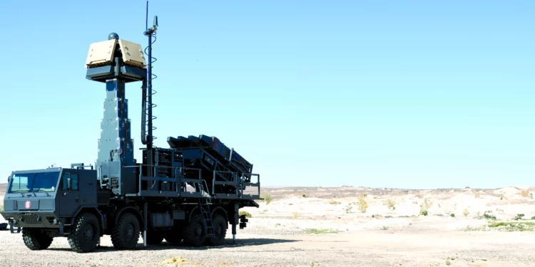 Sistema de defensa aérea Spyder de Rafael