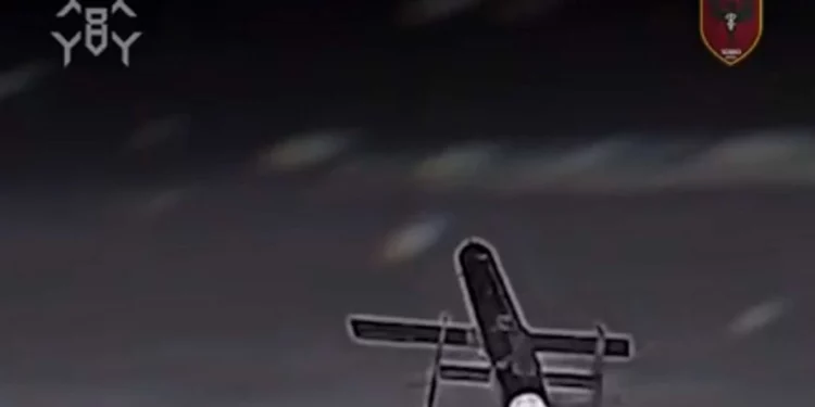 Un dron interceptor STING S ucraniano derriba un Geran-5 ruso propulsado por reactor