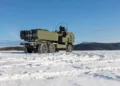 Lanzador M142 HIMARS como el adquirido por Suecia para crear su primera unidad de ataque terrestre de largo alcance