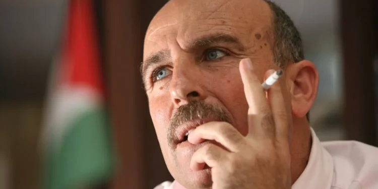 An undated photo of Sufian Abu Zaida, former Fatah cabinet minister. (Flash90)