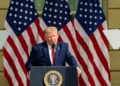Imagen destacada sobre Donald Trump y los hutíes