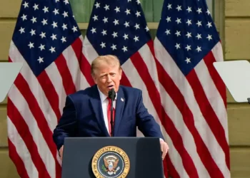 Imagen destacada sobre Donald Trump y los hutíes
