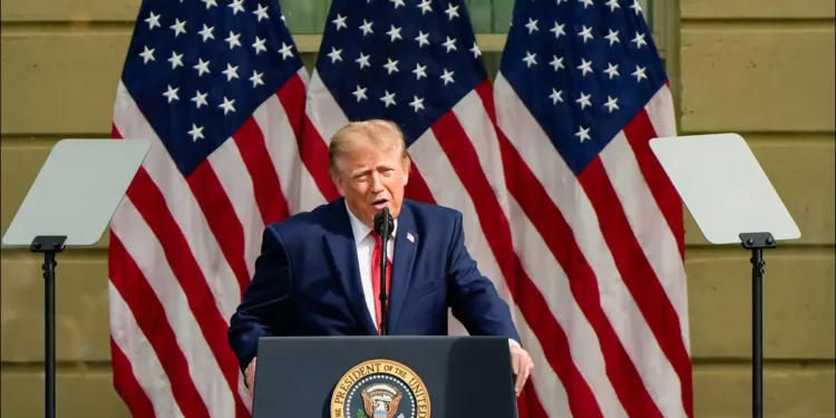 Imagen destacada sobre Donald Trump y los hutíes