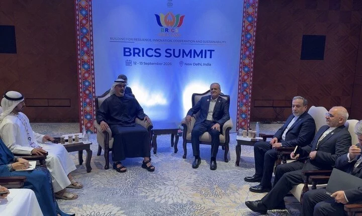 El presidente de Irán se reúne con el príncipe heredero de EAU