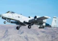 El último A-10 Thunderbolt II asignado a Nellis durante su despedida