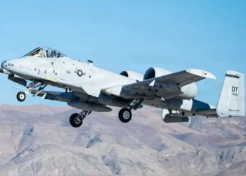 El último A-10 Thunderbolt II asignado a Nellis durante su despedida