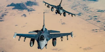 F-16 Fighting Falcon de la Fuerza Aérea de Estados Unidos