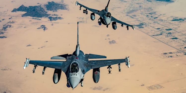 F-16 Fighting Falcon de la Fuerza Aérea de Estados Unidos
