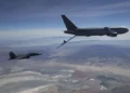 Avión cisterna KC-46A Pegasus de la Fuerza Aérea de Estados Unidos