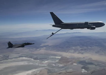Avión cisterna KC-46A Pegasus de la Fuerza Aérea de Estados Unidos