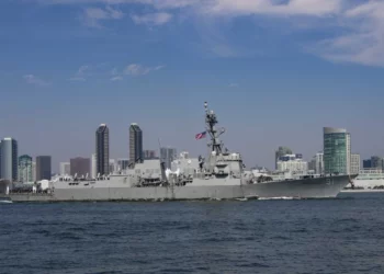 Destructor USS Pinckney de la Marina de Estados Unidos